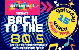 Back To The 80's Music Night