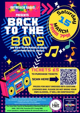 Back To The 80's Music Night